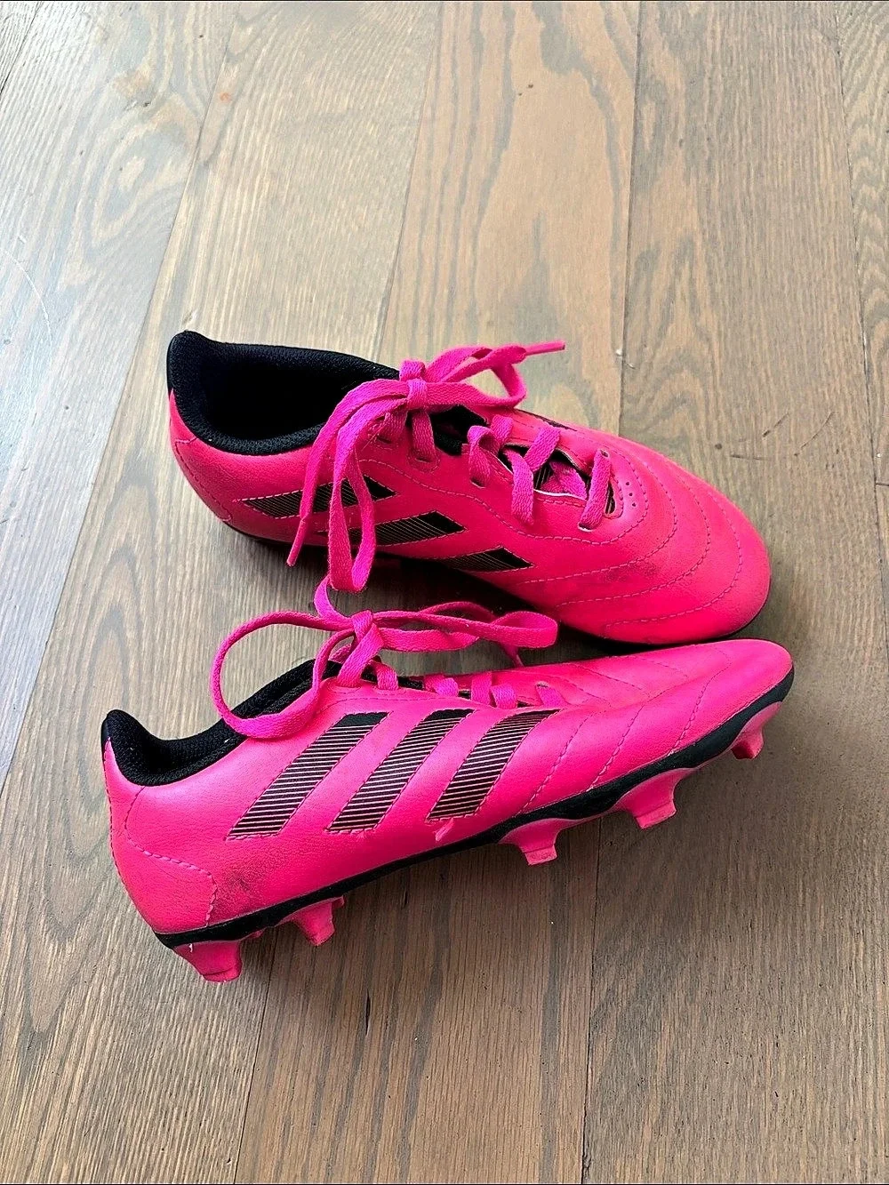 adidas pink black